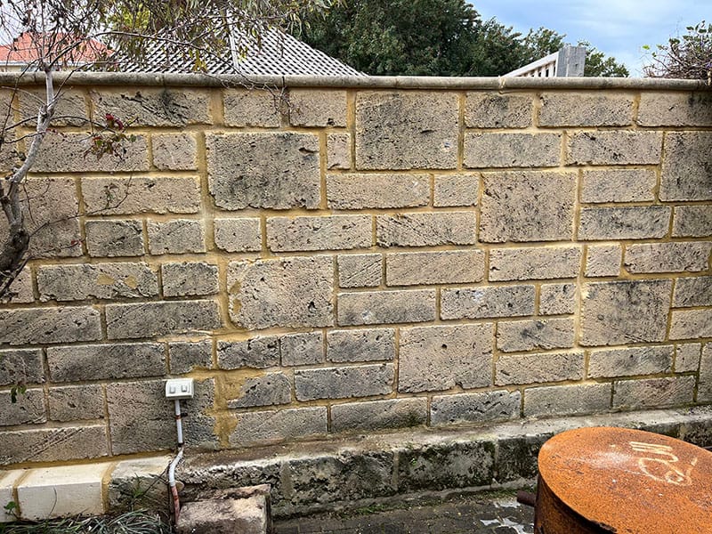 Limestone Wall Repairs Recent Project Halls Construction