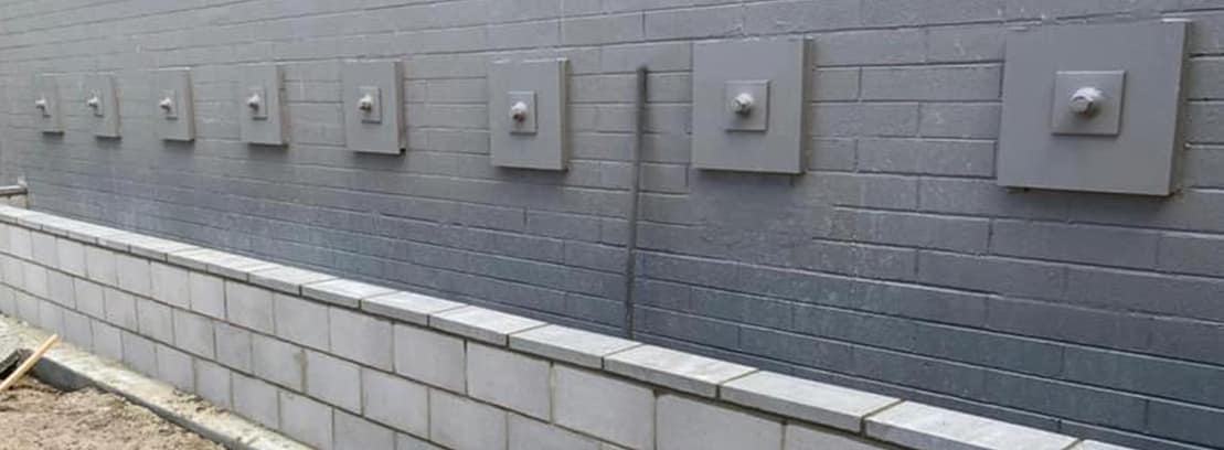 Brick Retaining Wall