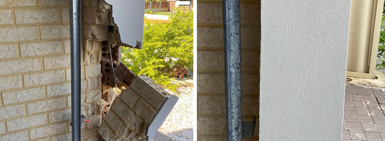 Garage Vehicle Damage