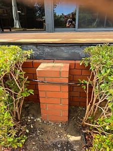 Leaning Boundary Wall Repairs