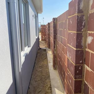 Brick Rendered Wall Repairs