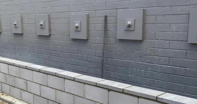 Brick Retaining Wall