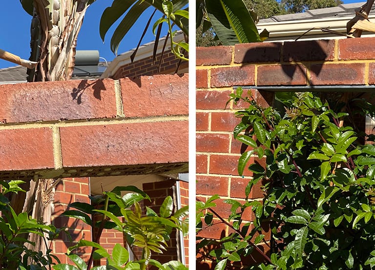 Lintel Project Before & After