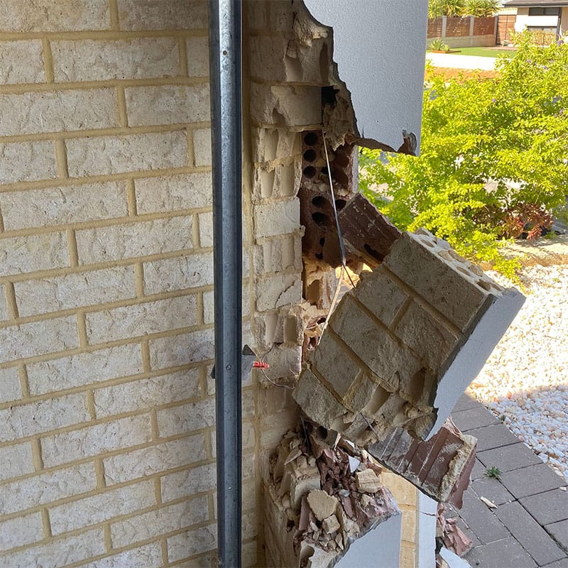 Garage Brick Repairs